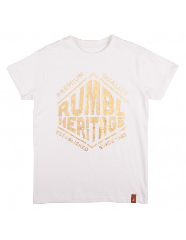 Rumbl!: T-shirt met ronde hals.